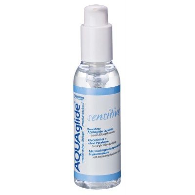 Aquaglide  sensitive 125ml    4028403117411 Vízalapú