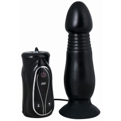 Lökő, anál vibrátor (fekete)  4024144579273 Anál