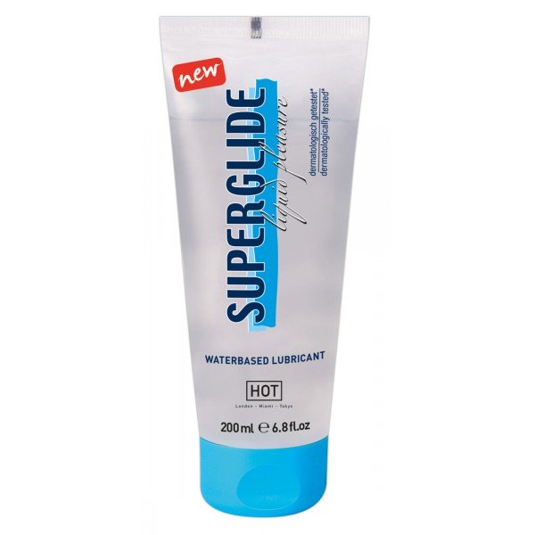 HOT Superglide - vízbázisú síkosító (200ml) 4042342004021 Vízalapú