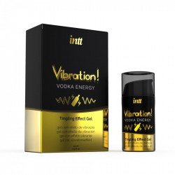 INTT VIBRATION VODKA-FOLYÉKONY VIBRÁTOR VODKA AROMÁVAL Izgató krémek Izgató krémek