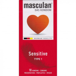 MASCULAN SENSITIVE, EXTRA VÉKONY ÓVSZER (10 DB) 4019042000011 Óvszerek Óvszerek