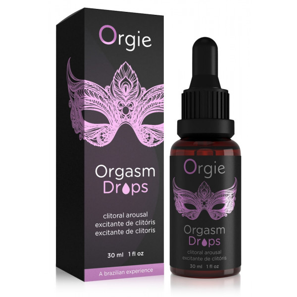 Orgie Orgasm Drops - intim szérum nőknek (30ml) Izgató krémek