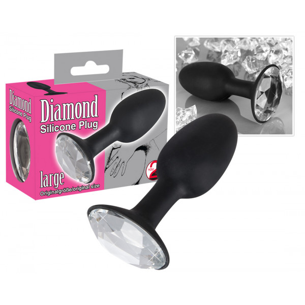 Diamond - szilikon análkúp (nagy) Anál