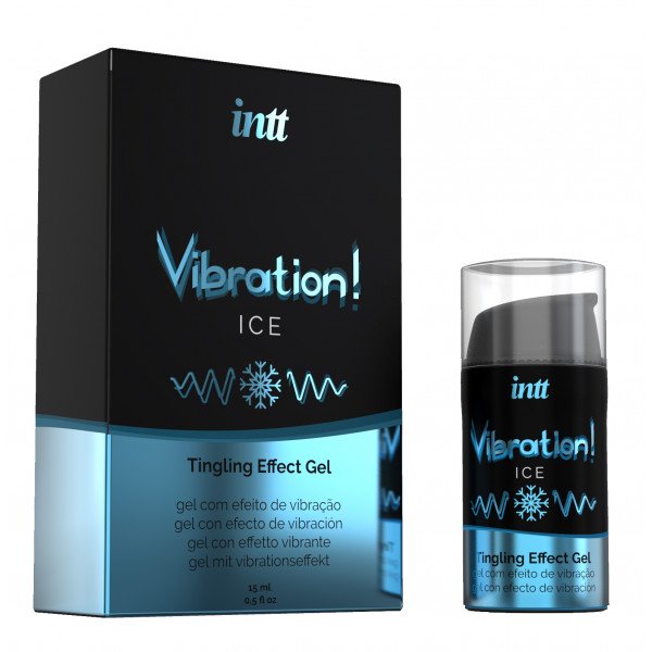 INTT Vibration ICE tingling effect gel 15 ml Izgató krémek