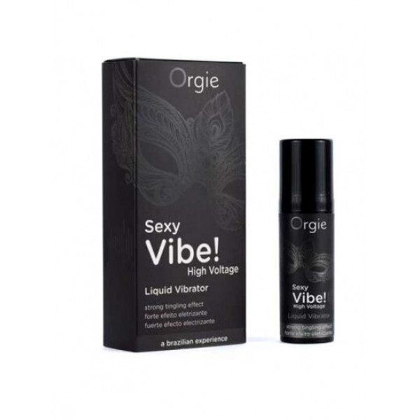 ORGIE SEXY VIBE HIGH VOLTAGE LIQUID VIBRATOR 5600298351126 Izgató krémek