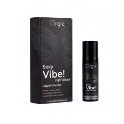 ORGIE SEXY VIBE HIGH VOLTAGE LIQUID VIBRATOR 5600298351126 Izgató krémek Izgató krémek