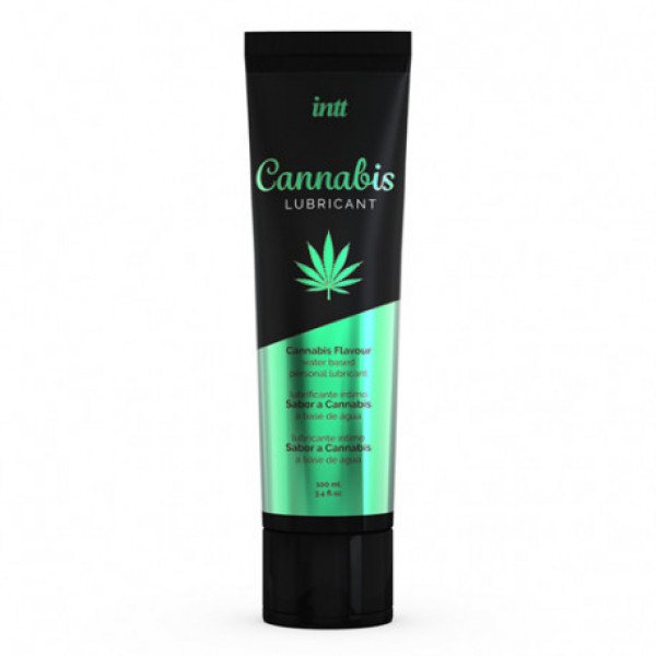 INTT CANNABIS FLAVOUR LUBRICANT 100 ML. 5600304015448 Vízalapú
