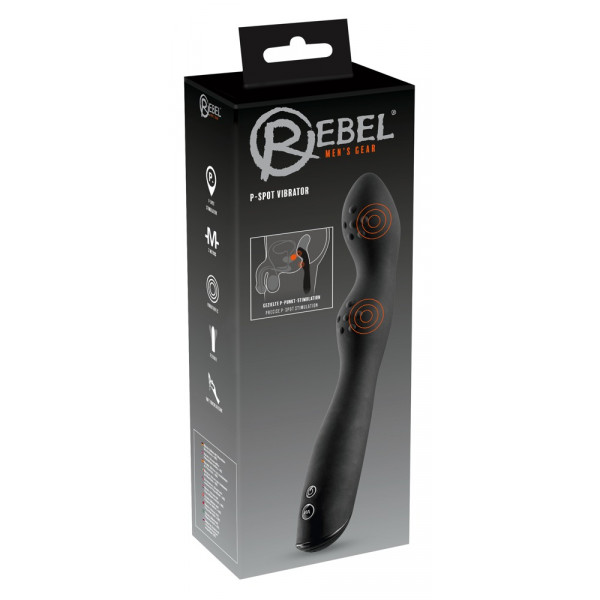 Rebel P-Spot - két motoros prosztata vibrátor Prosztata vibrátor