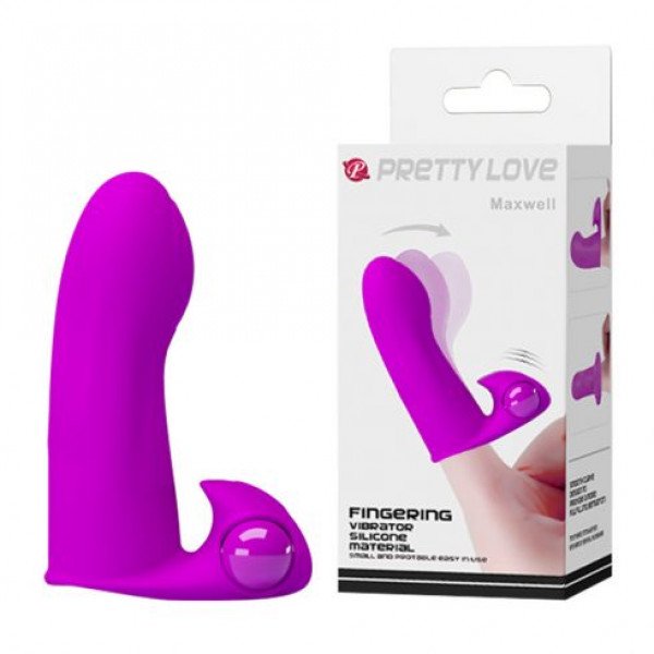 FINGERPLAY WITH VIBROBULLET PRETTY LOVE BI-014488-1 MAXWELL SILICONE PURPLE 6959532322743 Csiklóizgatók