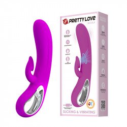 PRETTY LOVE - NICOLA 12 FUNCTION SUCKING AND VIBRATING 6959532331738 Multifunkciós Multifunkciós