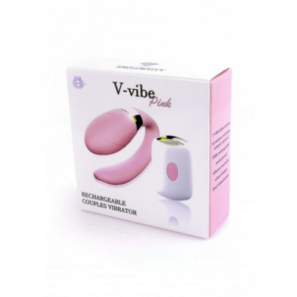 V-VIBE PINK USB 7 FUNCTION REMOTE CONTROL 5903661802042 Multifunkciós