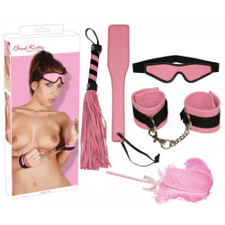 Bad Kitty - Fetish szett - rózsaszín Szado-mazo Segédeszközök