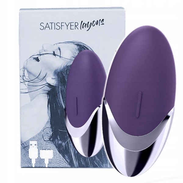 SATISFYER PURPLE PLEASURE LAY-ON VIBRATIR 4061504000947 Multifunkciós