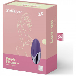 SATISFYER PURPLE PLEASURE LAY-ON VIBRATIR 4061504000947 Multifunkciós