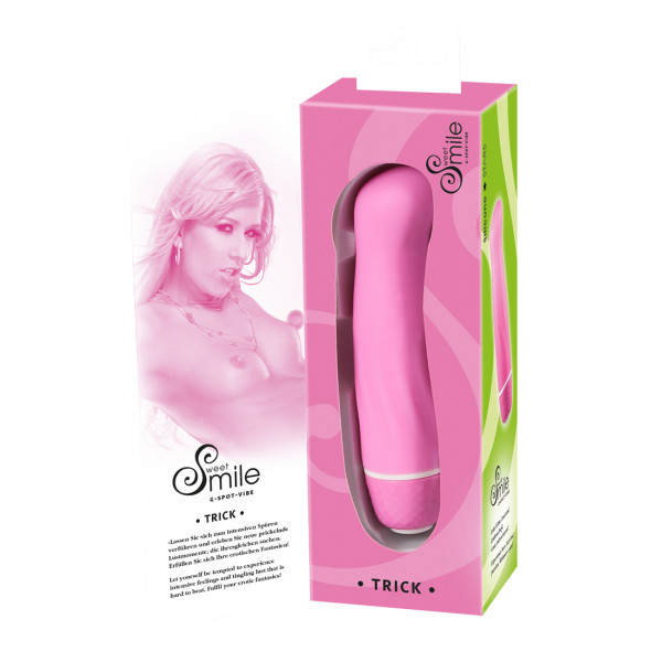 SMILE Trick , rózsaszínű  mini G-pont vibrátor  4024144578702 Vibrátorok