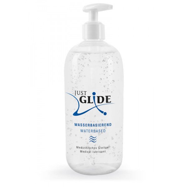 Just Glide 500 ml es  vízbázisú síkosító Vízalapú