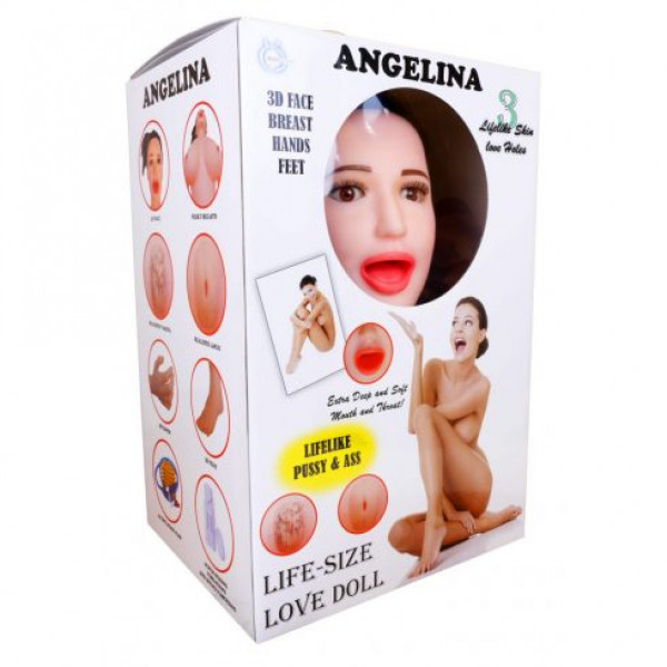 LOVE DOLL ANGELINA INFLATABLE 3D BODYPARTS VIBRATING 5903661803322 Gumibaba