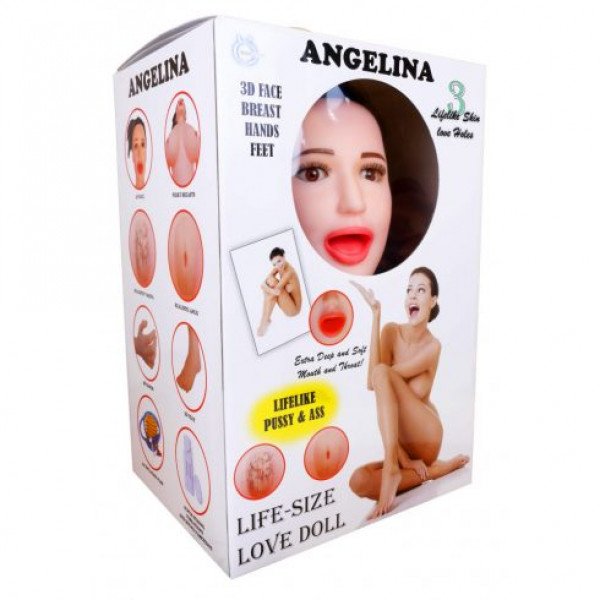 LOVE DOLL ANGELINA INFLATABLE 3D BODYPARTS VIBRATING 5903661803322 Gumibaba