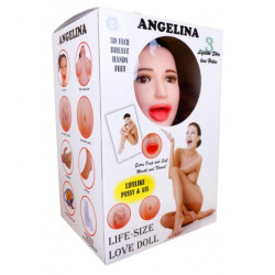 LOVE DOLL ANGELINA INFLATABLE 3D BODYPARTS VIBRATING 5903661803322 Gumibaba Gumibaba