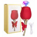 ROSE SUCK FLIRTING PARTNER USB 10 FUNCTION 26-00136 Mellbimbó izgató