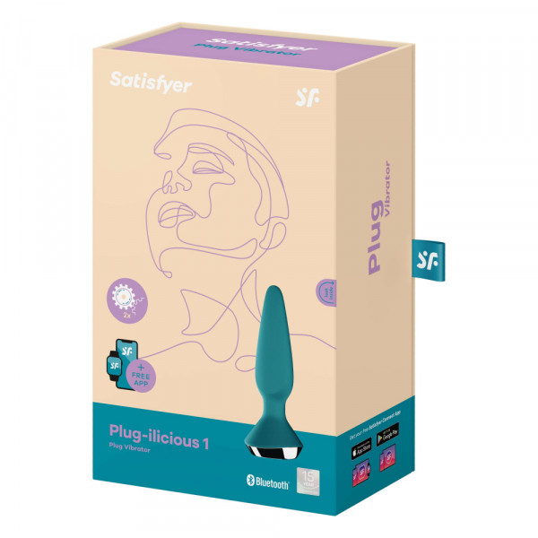 SATISFYER PLUG-ILICIOUS 1 - OKOS ANÁL VIBRÁTOR Anál