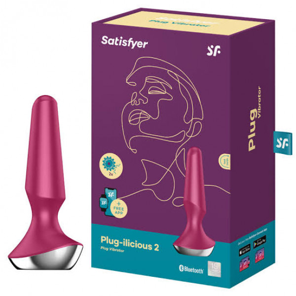 SATISFYER PLUG-ILICIOUS 1 - OKOS ANÁL VIBRÁTOR Anál