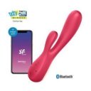Satisfyer Mono Flex Red Vibrator 4061504002668 Multifunkciós