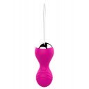 VIBRATING SILICONE KEGEL BALLS  Pink 22-00027   5903661802813 Multifunkciós