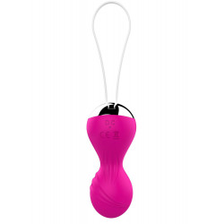 VIBRATING SILICONE KEGEL BALLS  Pink 22-00027   5903661802813 Multifunkciós