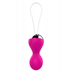 VIBRATING SILICONE KEGEL BALLS  Pink 22-00027   5903661802813 Multifunkciós