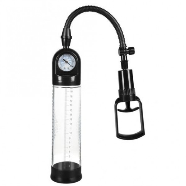 PENIS POWERPUMP MASTER 60-00011 BLACK/TRANSPARENT Pénisz pumpák