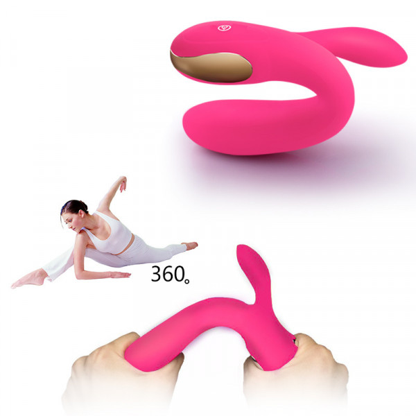 SILICONE VIBRATOR USB 7 FUNCTION + BOOSTER / HEATING 6970075601188 Multifunkciós