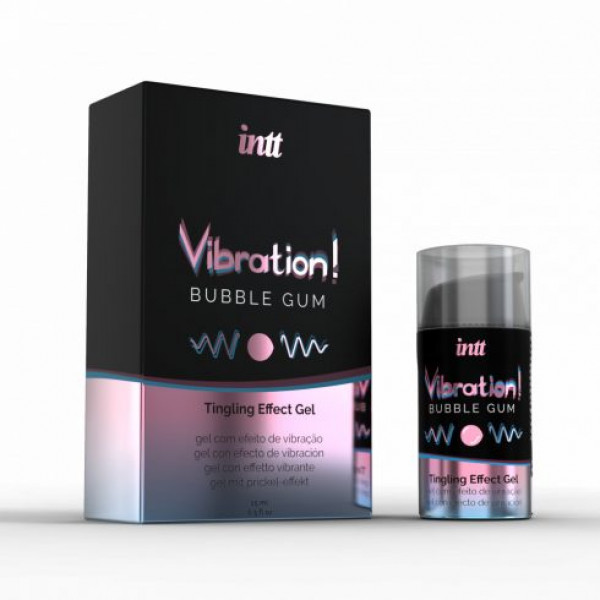 Innt VIBRATION BUBBLE GUM 15ml  5600304015486 Izgató krémek