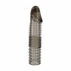 Roku Penis Extension With Ribs +2 Cm Pénisz feltétek Pénisz feltétek