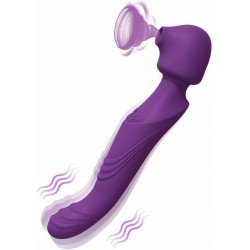 TRACY'S DOG WAND LILA SZÍNŰ VÍZÁLLÓ, AKKUS, PULZÁLÓ MASSZÍROZÓ VIBRÁTOR Multifunkciós Multifunkciós
