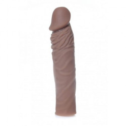PERFECT SLEEVE MULATTO - EXTENDS 4 CM Pénisz feltétek Pénisz feltétek