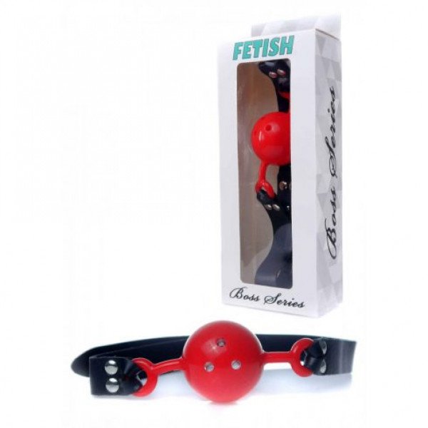 Piros szájgolyo 5903661804909 Fetish