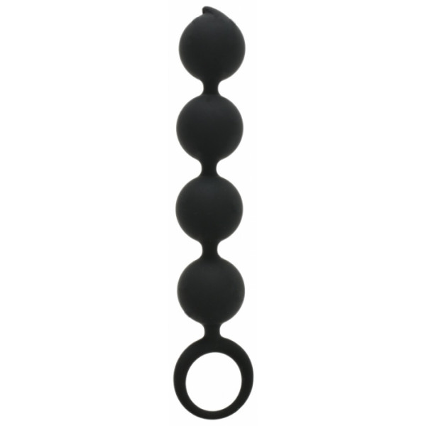 Anal Ball Lovely Beads Silicon Black 15 Cm Anál