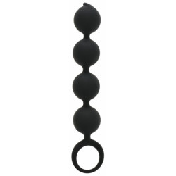 Anal Ball Lovely Beads Silicon Black 15 Cm Anál Anál