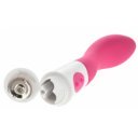 Vibrator Janice Pink 10 Vibration Modes 18 Cm 5000128006965 Szilikonos