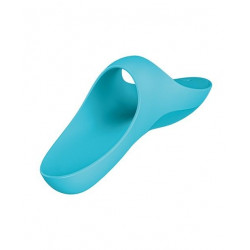 Vibrator Finger Teaser 12 Vibration Modes Silicon Blue 4061504004075 Vízálló vibrátorok