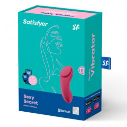 Vibrator For Bikini Sexy Secret Red Satisfyer Free App Vízálló vibrátorok Segédeszközök