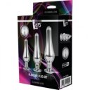GLEAMING SILVER ANAL SEL 3PCS 8720365101090 Anál