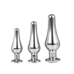 GLEAMING SILVER ANAL SEL 3PCS 8720365101090 Anál Anál