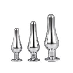 GLEAMING SILVER ANAL SEL 3PCS 8720365101090 Anál Anál