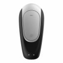 Vibrator Couple Double Fun Remote Control Bluetooth Black Free APP Multifunkciós