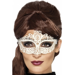 White Embroidered Lace Mask 5020570043721 Maszk Maszk