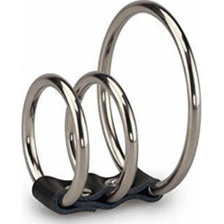 Bondage Triple Steel  Erection Ring 5000128021388 Gyűrűk Gyűrűk