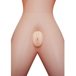 LOVE DOLL SINGLE GIRL INFLATABLE CYBERSKIN / PVC Gumibaba