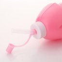 Rózsaszínű 600ml es kulacs szívószállal Tréfás ajándékok